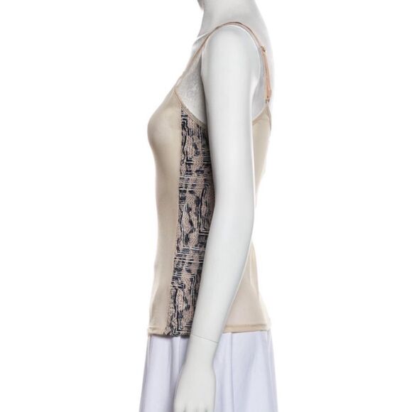 NWT XIRENA Kayla Sheer Mesh Cami Top Blue Moon L - Picture 3 of 7